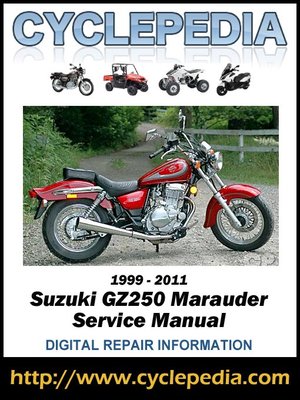cover image of Suzuki GZ250 Marauder 1999-2011 Service Manual